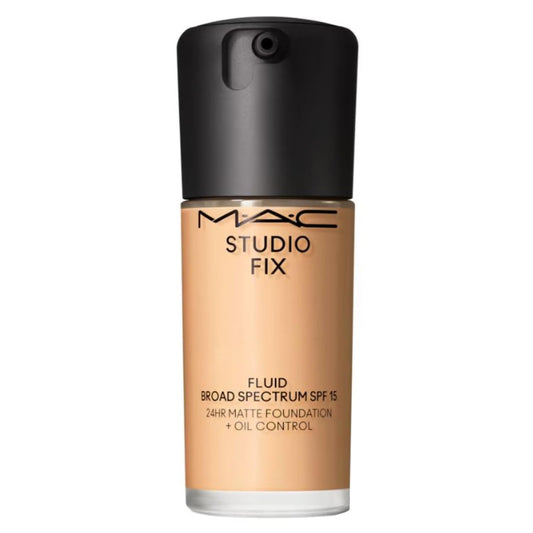 MAC M.A.C Cosmetics Studio Fix Fluid Broad Spectrum SPF 15 Foundation - C40 (Light Beige) - 1 fl oz / 30 mL Beauty & Personal Care MAC