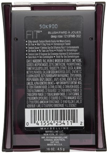 Maybelline New York Fit Me! Blush, Deep Rose, 0.16 Ounce Beauty & Personal Care MAYBELLINE
