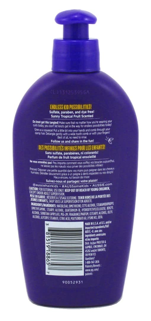 Aussie Kids Curly Detangling Milk 6.7 Ounce (200ml) Beauty & Personal Care P&G-Aussie