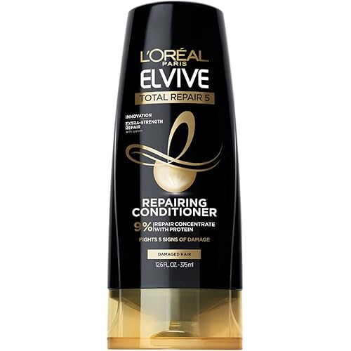 L'Oréal Paris Hair Expert Total Repair 5 Restoring Conditioner, 12.6 fl. oz. (Packaging May Vary) Beauty & Personal Care L'Oreal Paris