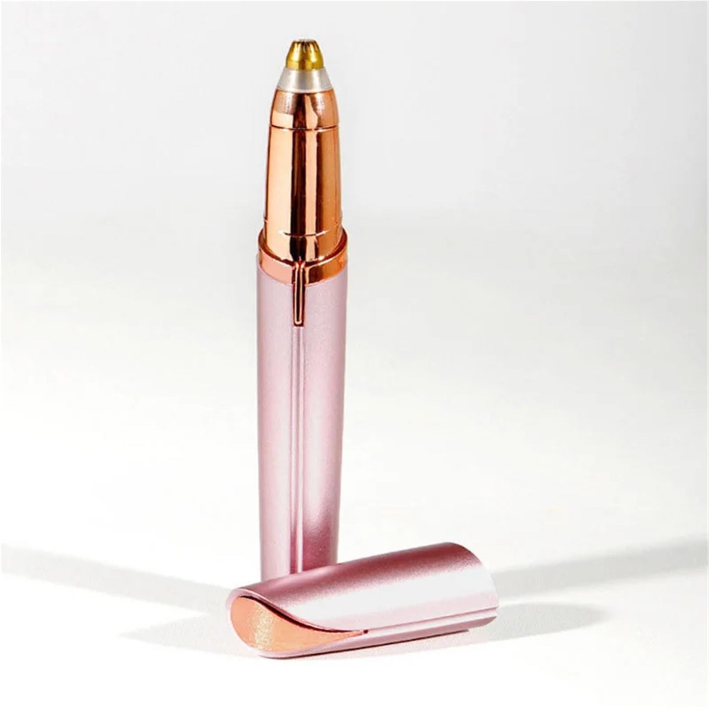 Electric Eyebrow Trimmer Security Hair Removal Eye Brow Epilator USB Charger Mini Shaper Shaver Hair Removal Painless Beauty(Rose Red) Beauty and Personal Care FKOTUKNR