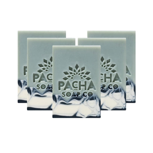 Pacha Soap Co. Bar Soap - Vanilla & Sage Scent, Handcrafted, Hydrating & Moisturizing Bar Soap with Soothing Essential Oils, Premium Face, Hand & Body Beauty & Personal Care Pacha Soap Co