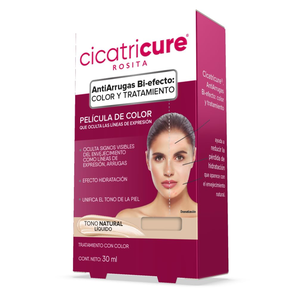 Cicatricure Maquillaje Liquido Tono Natural/Liquid Make Up Natural Tone 30ml Beauty & Personal Care Cicatricure