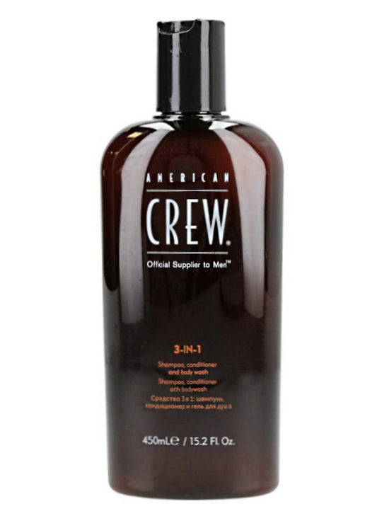 American Crew: 3-in-1 Shampoo, Conditioner & Body Wash, 15.2 oz (2 pack)