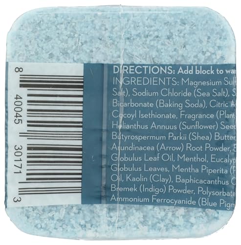 Pacha Soap Breathe Salt Block, 5 OZ Beauty and Personal Care Pacha Soap Co