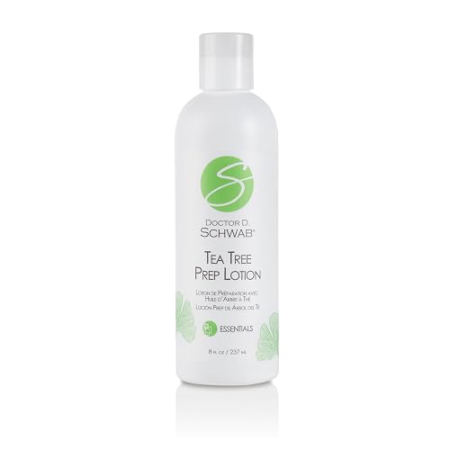 Doctor D. Schwab Tea Tree Prep Lotion - 8.4 oz (249 ml) - Purifying Skin Prep Treatment with Tea Tree Oil for Blemish-Prone and Oily Skin Beauty & Personal Care Dr. D Schwab