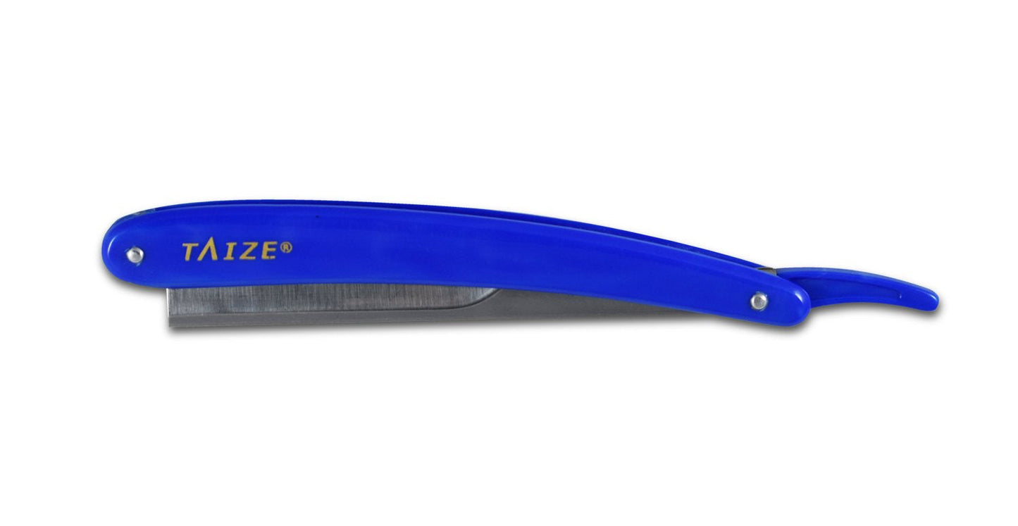 Taize Straight Razor - Blue - 6'' Beauty and Personal Care Taize