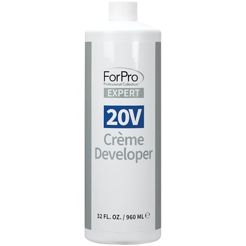 ForPro Expert 20 Volume Crème Developer, 32 Fl Oz - for Hair Lightening, Gray Coverage & Color Deposit with Standard Lift Beauty & Personal Care ForPro Professional Collection