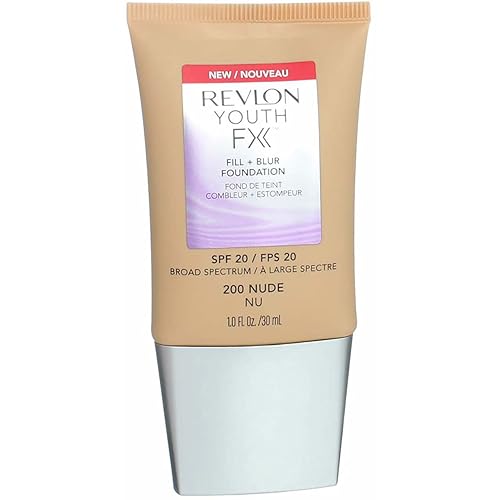 Revlon Youth Fx Fill + Blur Foundation, Nude, 1 Fluid Ounce Beauty & Personal Care REVLON