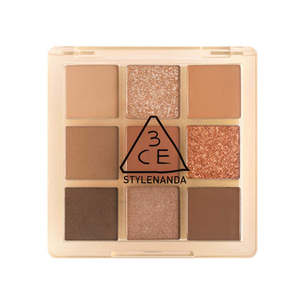 3CE Multi Eye Color Palette Clear Warm & Cool #Butter Cream 9Colors Peal Glow Eye Shadow Staylenanda Beauty & Personal Care 3CE