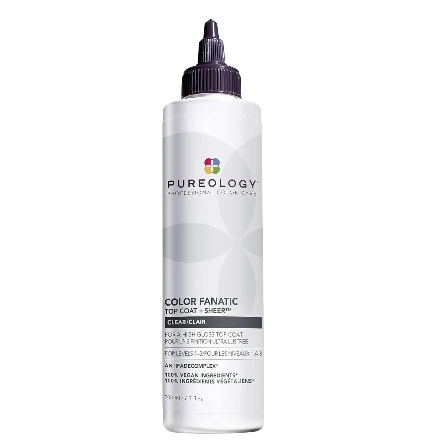 Pureology Color Fanatic Top Coat + Sheer Clear Hair Toner | Hair Gloss Treatment | Clear Hair Glaze for Brunette & Black Hair | 6.7 Fl Oz Beauty & Personal Care Pureology