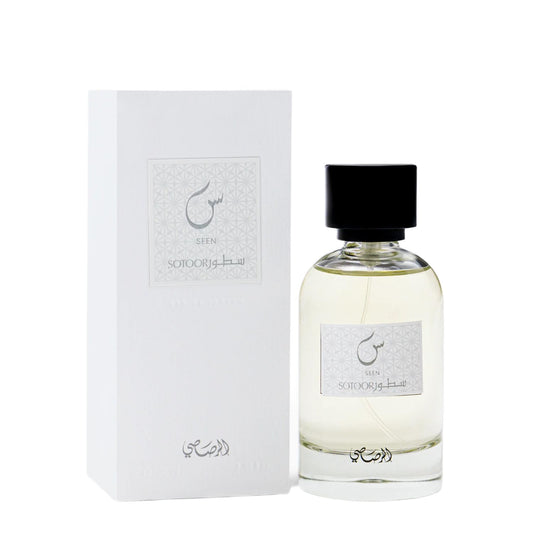 RASASI Sotoor Seen - Eau De Parfum 100 ML (3.8 oz) | Elegant Unisex Fragrance | Musk and Patchouli | Modern Arabian Scent Beauty & Personal Care RASASI