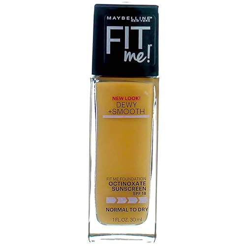 Maybelline New York Fit Me! Foundation, Buff Beige [130] 1 oz (Pack of 2) Beauty & Personal Care MAYBELLINE