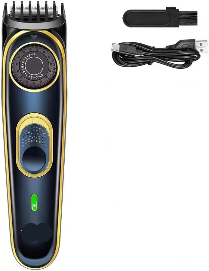 QDKVTNDJZ Electric Hair Clippers 10 Gear Adjustable Professional Barber Cutting Machine Wet and Dry Haircut Beard Trimmer Razor Beauty and Personal Care QDKVTNDJZ