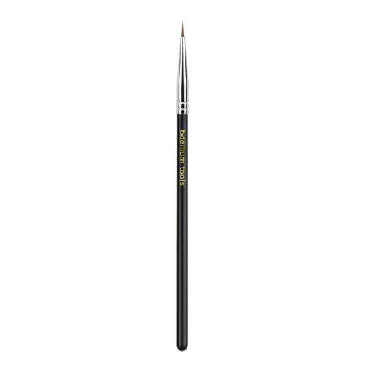 Bdellium Tools Professional Makeup Brush - Maestro Series 706 Fine Point Eyeliner - With Soft Synthetic Fibers, For Lining the Eyes (Black, 1pc)