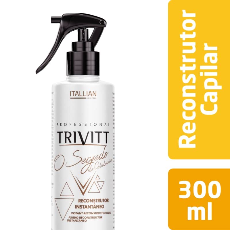 Heat Protectant Hair Spray 14 fl oz. - Keratin Associated Protein Rich Formula for Instant Rebuilding of Fragile, Damaged Hair - The Hairdresser’s Beauty & Personal Care Itallian Hairtech