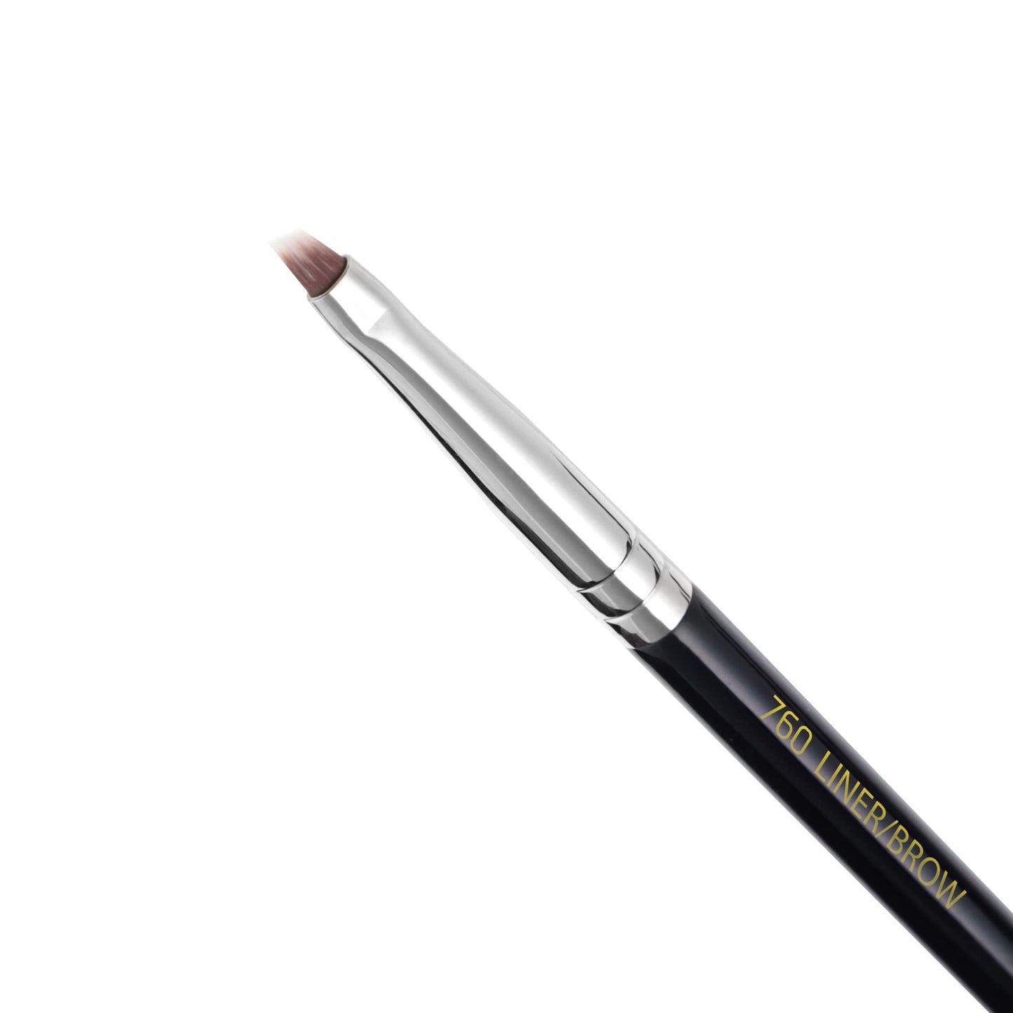 Bdellium Tools Professional Makeup Brush - Maestro Series 760 Liner/Brow - With Soft Synthetic Fibers, For Eyes & Brows (Black, 1pc) Beauty & Personal Care BDELLIUM TOOLS