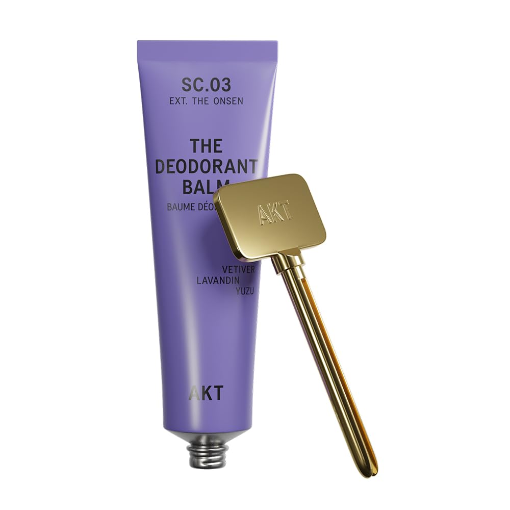 AKT, THE DEODORANT BALM. Award winning, multi-use, natural deodorant. Plastic Free. Gender Free. Aluminium Free. 100% effective - 1 tube lasts up to 3 Beauty and Personal Care AKT