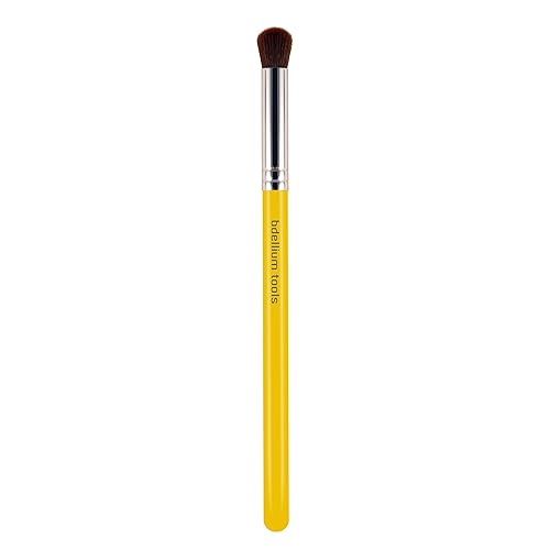Bdellium Tools Professional Makeup Brush - Studio Series 767 Round Dome Blender - With Soft Synthetic Fibers, For Blending & Smoothing (Yellow, 1pc) Beauty & Personal Care BDELLIUM TOOLS