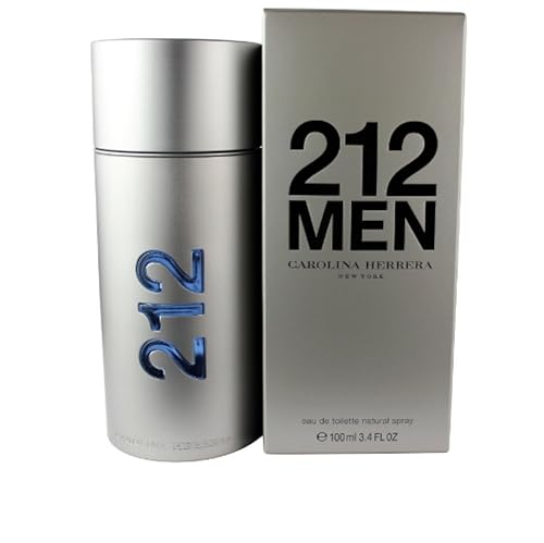 Carolina Herrera 212 Eau de Toilette Spray for Men, 3.4 Fluid Ounce Beauty & Personal Care Carolina Herrera