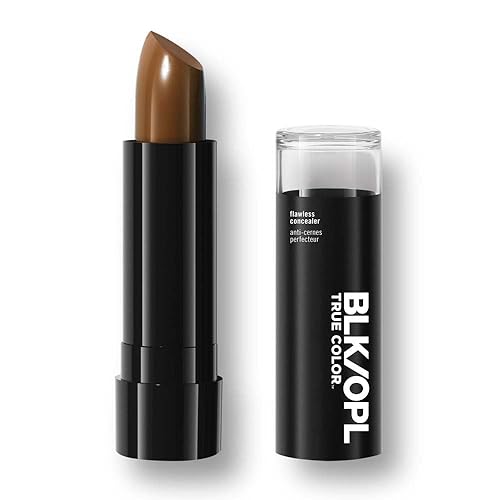 BLK/OPL Flawless Perfecting Concealer, Long-Lasting Face Concealer Stick with Buildable Coverage for Dark Spots, Blemishes & Scars - Creamy Color Beauty & Personal Care Black Opal
