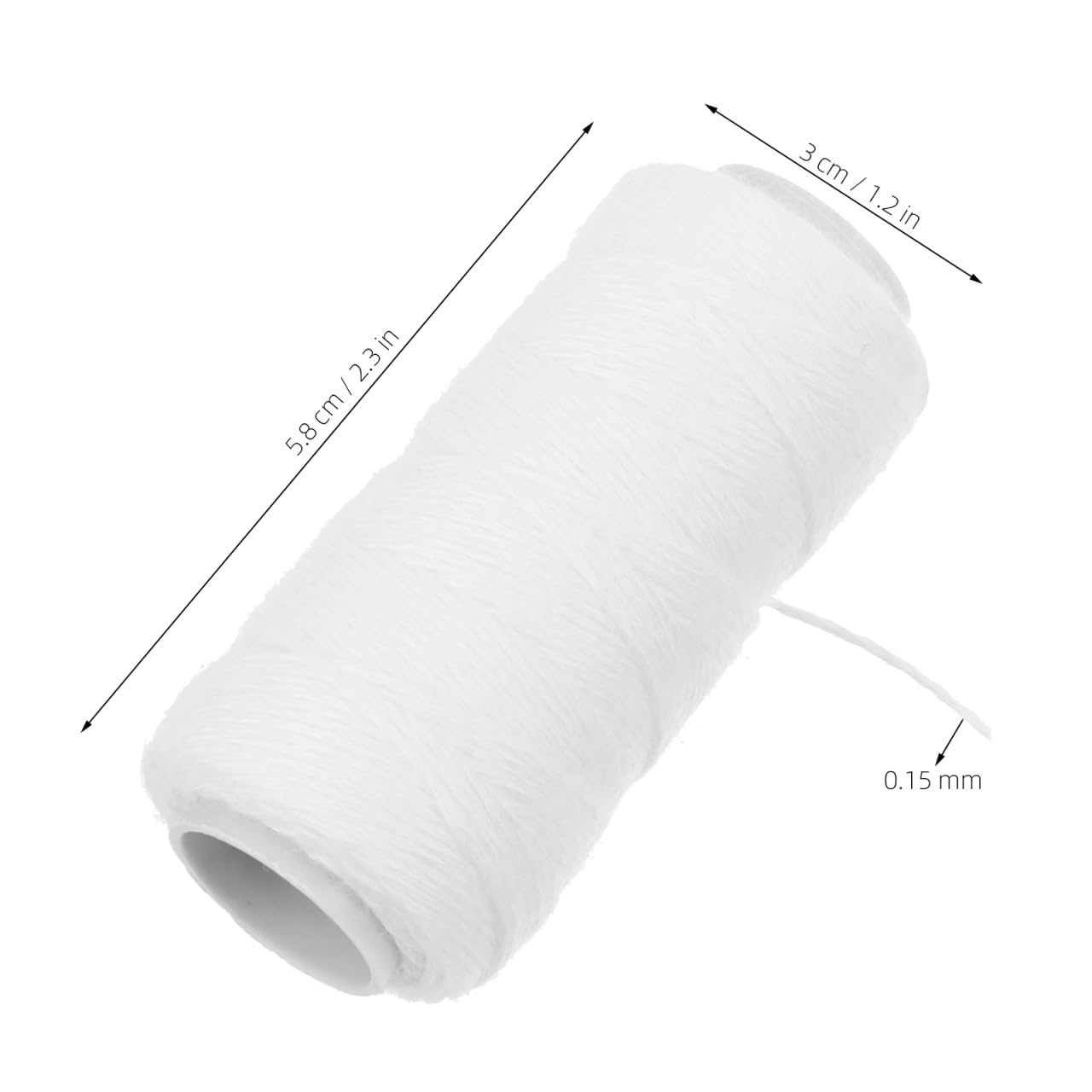 OUNONA 1Roll Threading Epilator Tool for Hair Removal Thread Facial Hair Trimmer for Eyebrows Upper Lip Chin and More Gentle Hair Removal Machine Beauty and Personal Care OUNONA