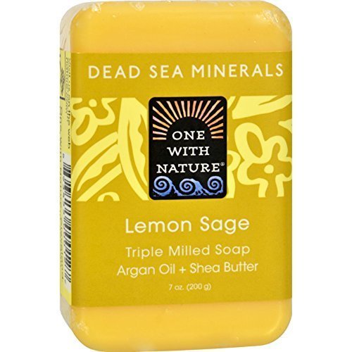 ONE WITH NATURE, Dead SEA BAR SOAP,LMN SAG 7 OZ EA 1 Beauty & Personal Care One With Nature