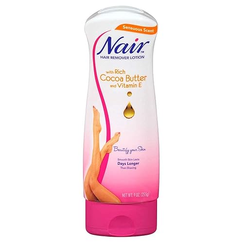 Nair Cocoa Butter with Vitamin E Lotion Hair Remover 9 oz (Pack of 12) Beauty & Personal Care Nair