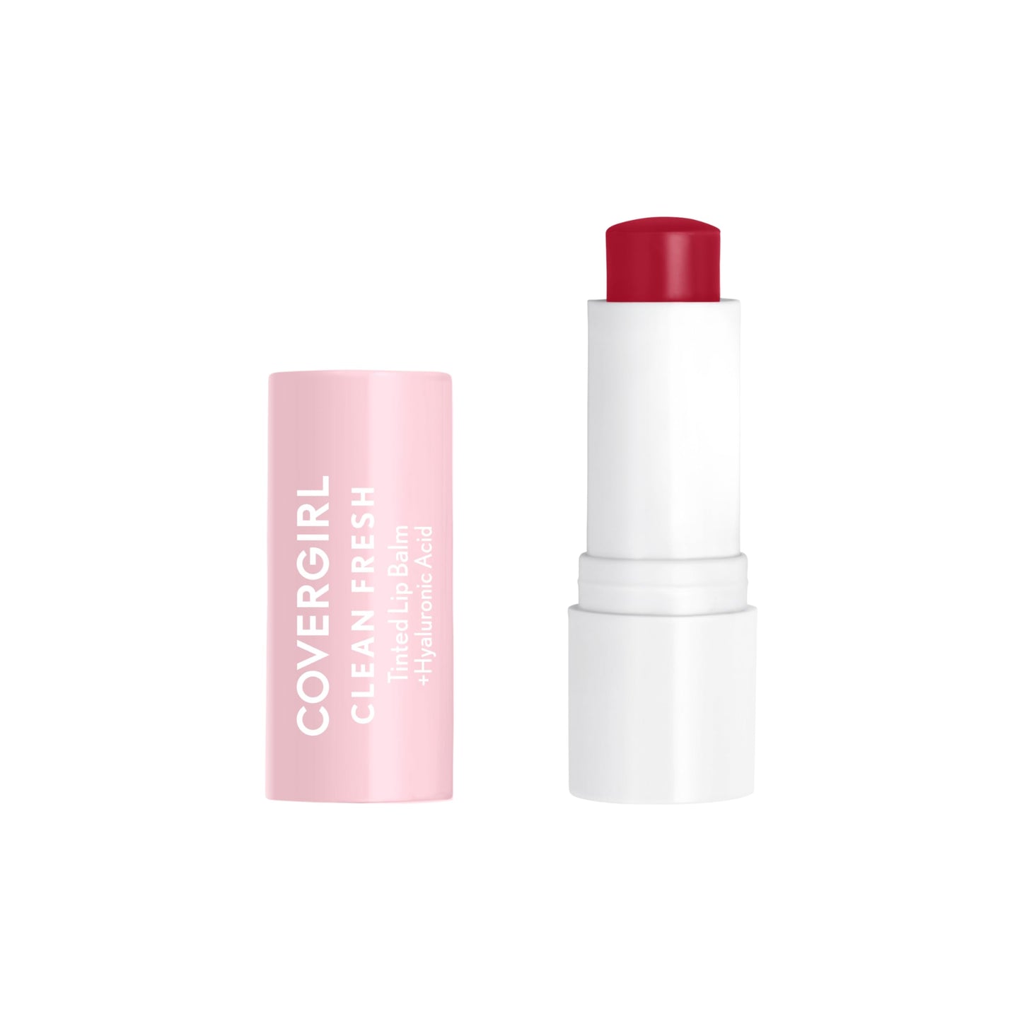 CoverGirl Clean Fresh Tinted Lip Balm, Vegan Formula, Hydrating, Natural Finish, Cherry-Ish You, 1 Count Beauty and Personal Care COVERGIRL