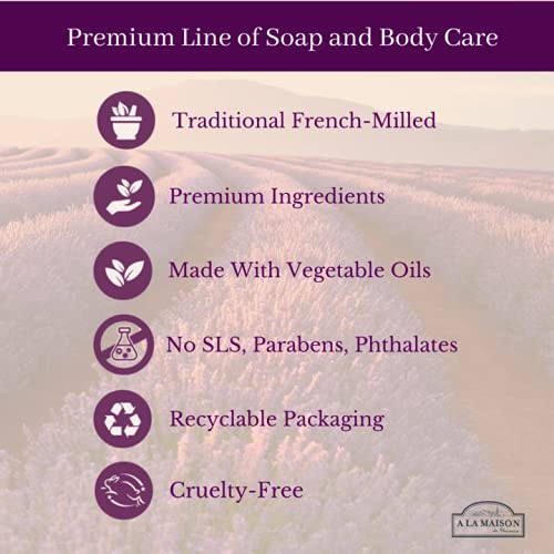 A LA MAISON Moisturizing Cream, Fresh Sea Salt - Uses: Hand, Argan Oil, Pure Shea Butter, Essential Oils, Plant Based, Cruelty-Free, SLS and Paraben Beauty & Personal Care A LA MAISON