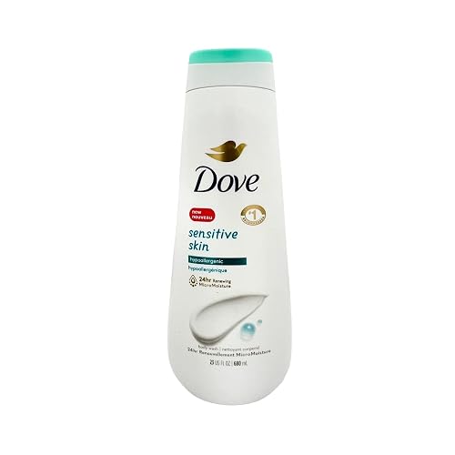 Dove Sensitive Skin Hypoallergenic Body Wash 23 fl oz Beauty & Personal Care Dove