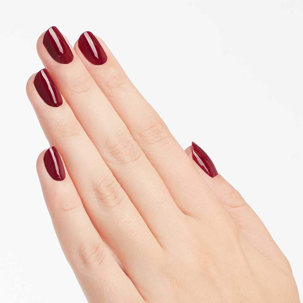 OPI Nail Lacquer We the Female | Opaque Dark Red Crème Chip Resistant Nail Polish | Washington DC Collection Beauty & Personal Care OPI