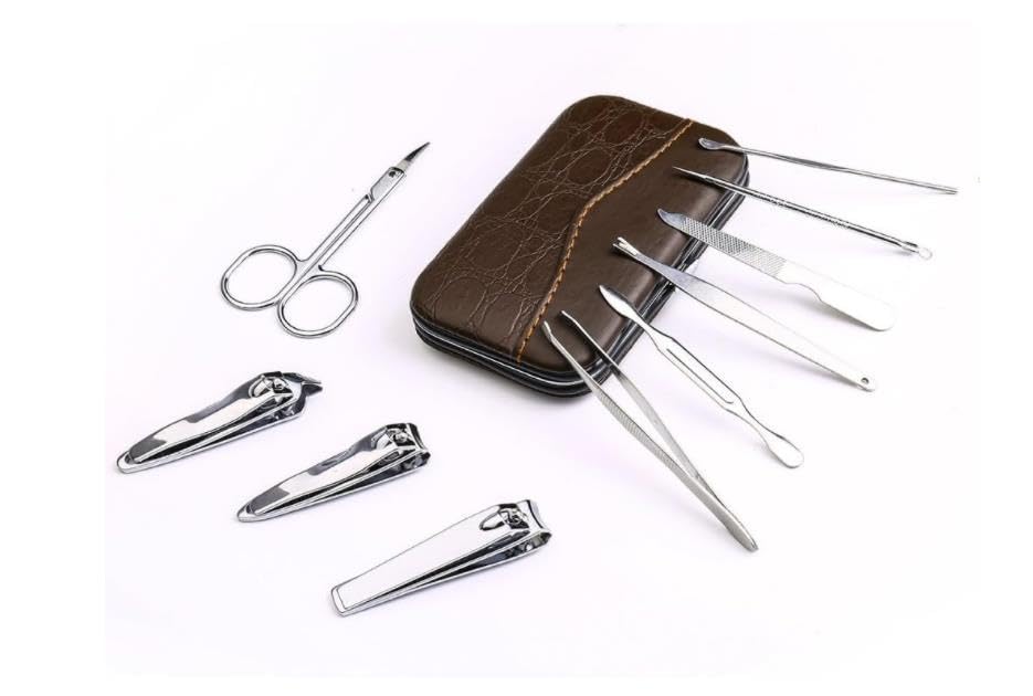 10 PCS Manicure Pedicure Set Nail Clippers - Stainless Steel Manicure Kit - Tools for Nail,Cutter Kitsfor Women or Men,Includes Cuticle Remover Beauty & Personal Care Yrighjo