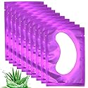 50 Pair Under Eye Pads, Eyelash Extension Lint Free Gel Patches for Beauty Salon False Eyelash Extensions Grafting (purple) Beauty & Personal Care kovko