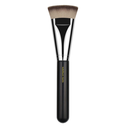 Bdellium Tools Professional Makeup Brush - Maestro Series 987 Face Blending - With Soft Synthetic Fibers, For Contour Lines (Black, 1pc)
