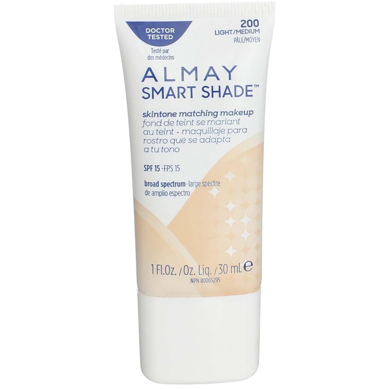 Almay Smart Shade Skin Tone Matching Makeup, Light/Medium [200] 1 oz (Pack of 2) Beauty & Personal Care Almay