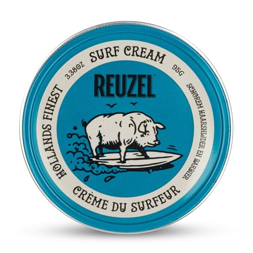 REUZEL Surf Texture and Definition Cream, Light All Day Hold, Water Soluble Styling, Matte Finish & Flake Free, For All Hairstyles, 3.38 oz Beauty & Personal Care REUZEL