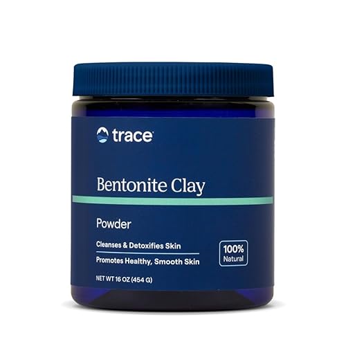 Trace Minerals Bentonite Clay - Bentonite Clay Mask for Clear Skin - Face & Body Mask - Deep Cleaning - Remove Impurities - 100% Natural - 16 oz (15 Beauty & Personal Care Trace Minerals