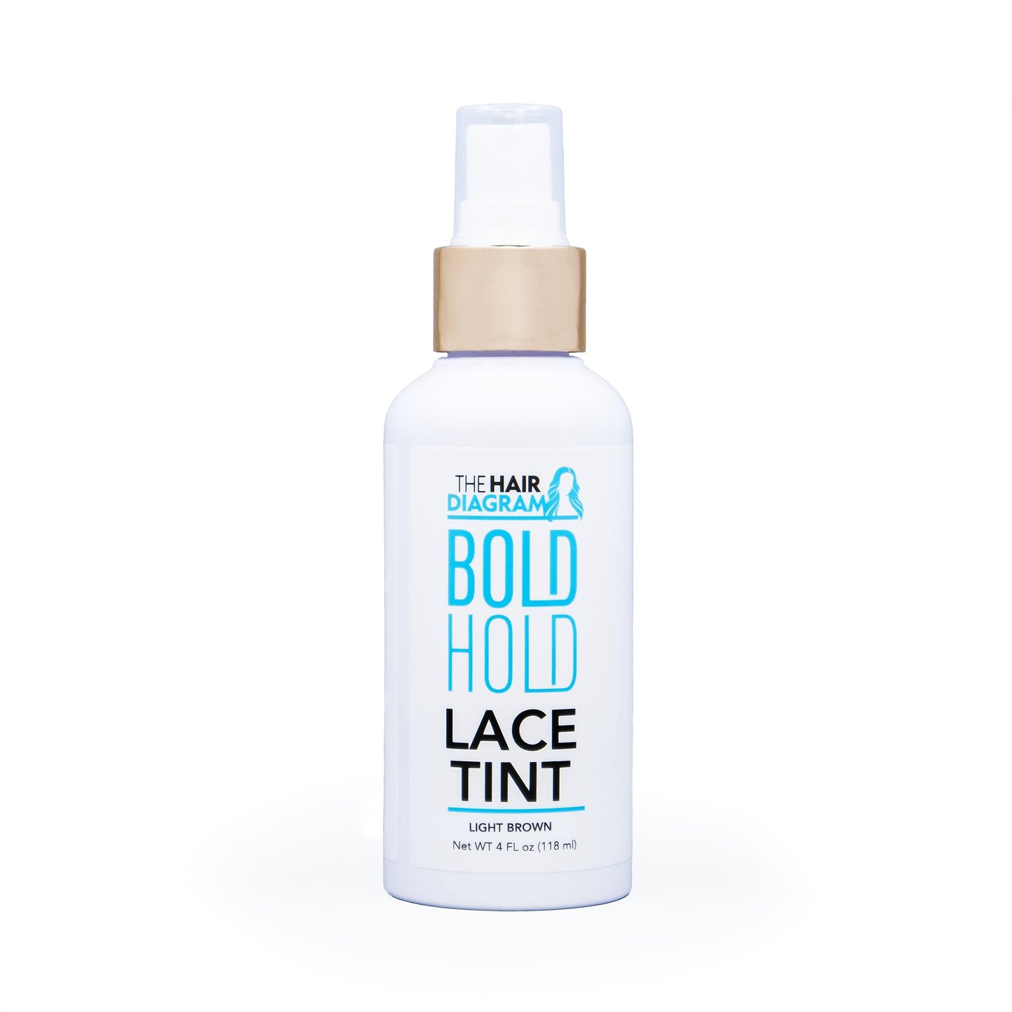 Bold Hold Lace Tint - Water-Based Wig Lace Dye for Undetectable Hairline - Safe for All Lace Front Wigs & Closures - Professional Skin Tone Match by Beauty & Personal Care The Hair Diagram