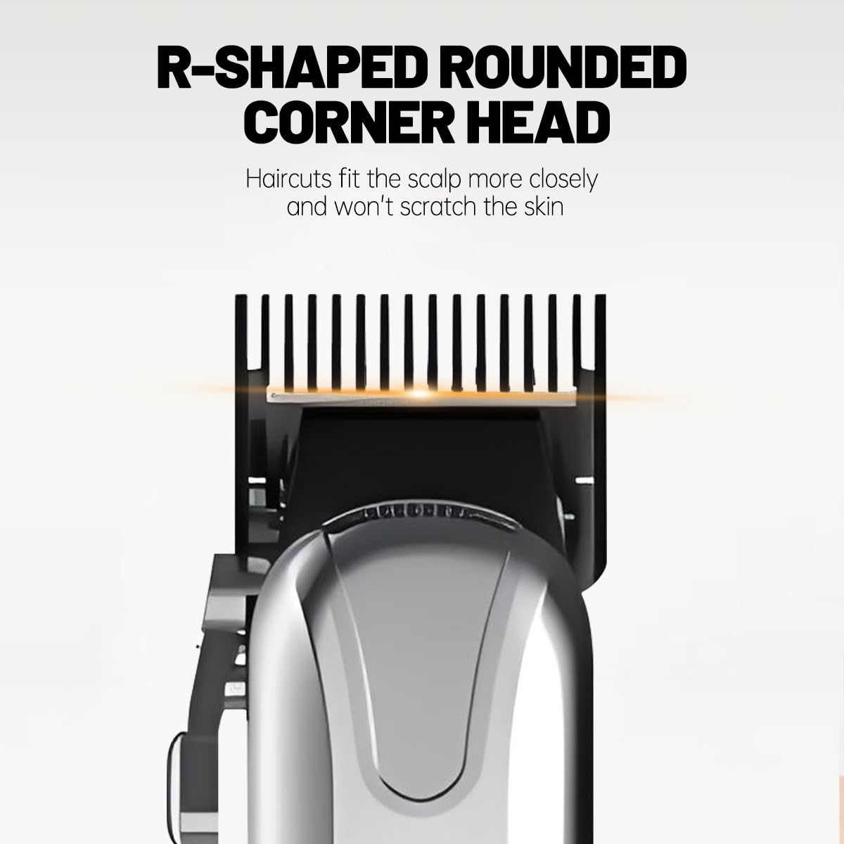 QDKVTNDJZ Pro Hair Clippers - Brush Motor, Stainless Steel Blade, Cordless Rechargeable, Barber, Haircut Kit with LED Display, 4 Limit Comb Beauty and Personal Care QDKVTNDJZ