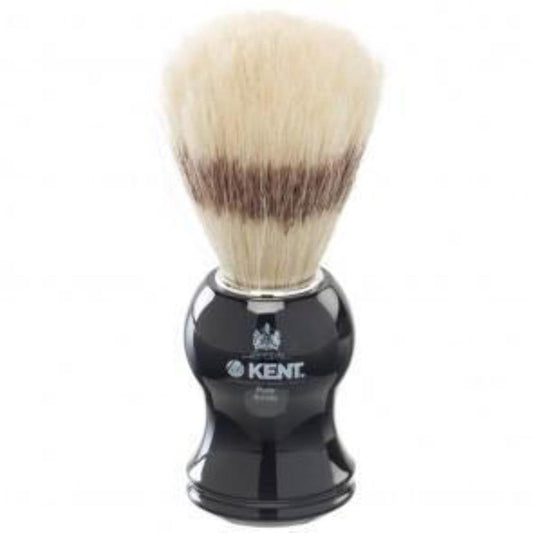 Kent VS60 Natural Badger Bristle Black Socket Shaving Brush for Men for Safety Razor, Shaving Razors for Men. Perfect Lather Shaving Brush for Shave Beauty and Personal Care KENT