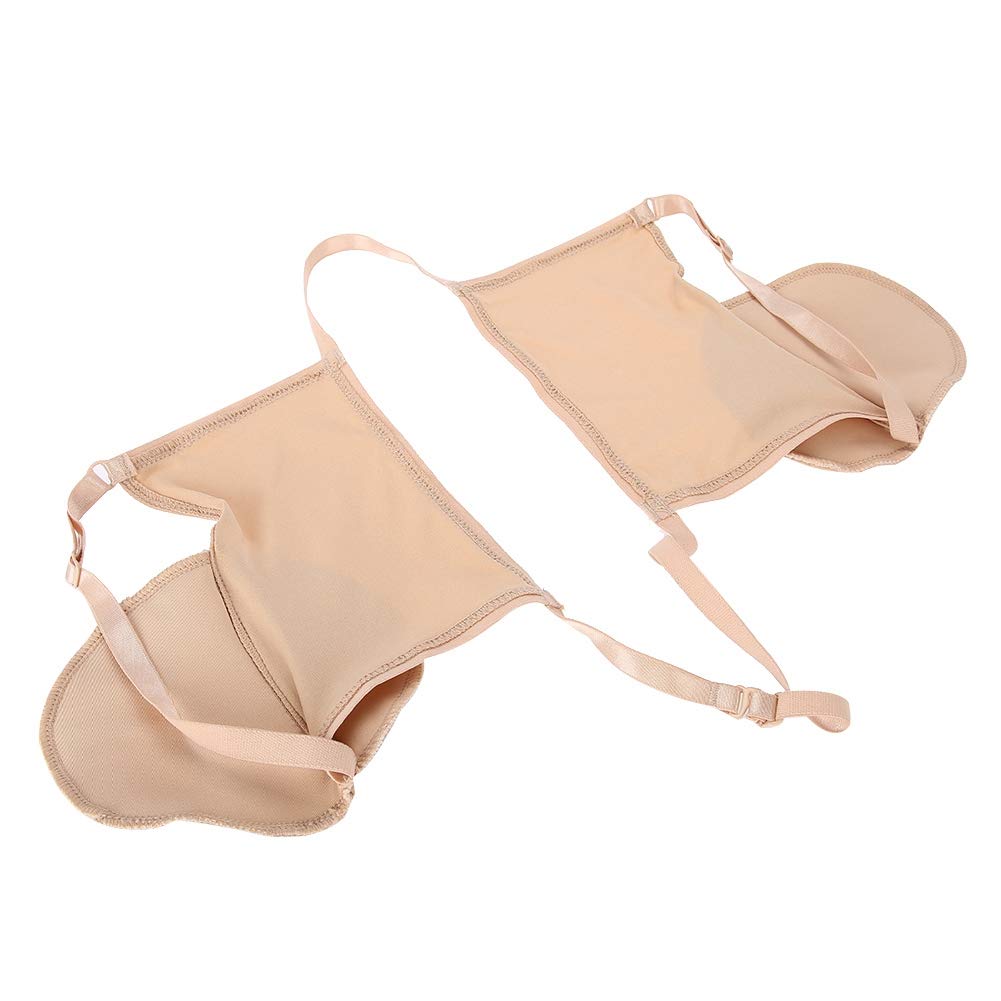 Sonew Reusable Cotton Absorbent Pads for Armpit Absorbent Pads Quality Underarm Sweat Protector Bra for Women and Men, Skin Tone Beauty and Personal Care Sonew