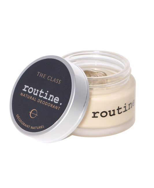 Routine. Natural Deodorant The Class Deo Jar - 2 Fluid Oz. Natural Deodorant - Extra Sensitive Skin Formula - Aluminum Free Natural Deodorant Beauty and Personal Care Routine