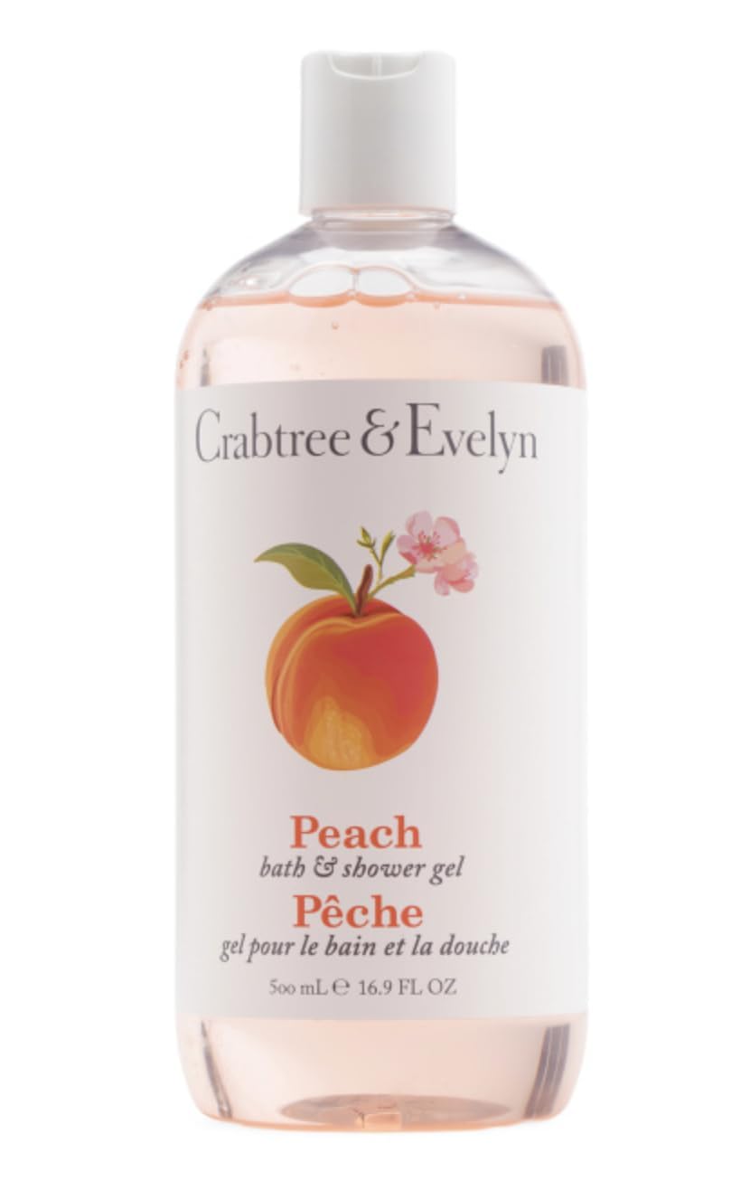 Crabtree & Evelyn Peach Bath & Shower Gel 16.9 oz Beauty & Personal Care Crabtree & Evelyn