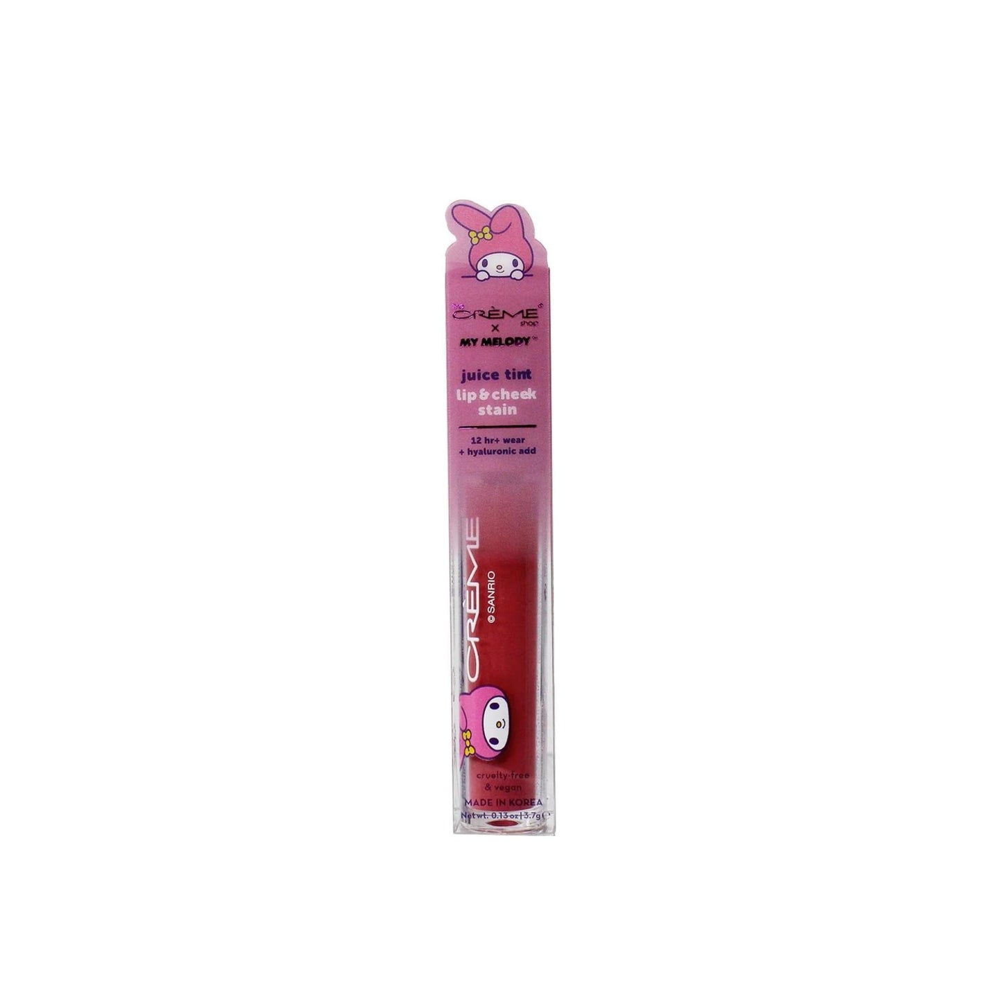 THE CRÈME SHOP X MY MELODY JUICE TINT LIP & CHEEK STAIN - STRAWBERRY MILK Beauty & Personal Care The Crème Shop