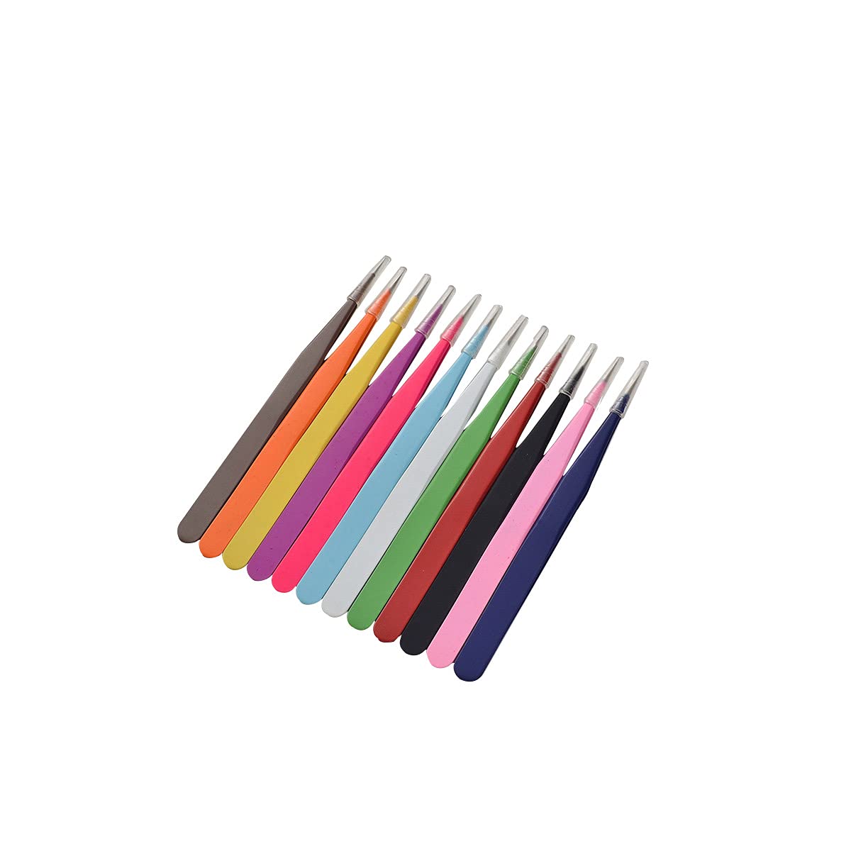 Eyelash Extension Tweezers ESD-15 Stainless Steel Tweezers, Used for Eyelash Extension, Manual Calibration Straight Tweezers (Black) 1pcs Beauty and Personal Care Edinstry