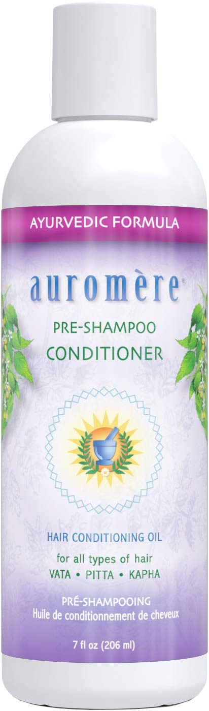 Auromere Ayurvedic Pre-Shampoo Conditioner, 100% Natural - 7 Fl Oz, 1 Pack