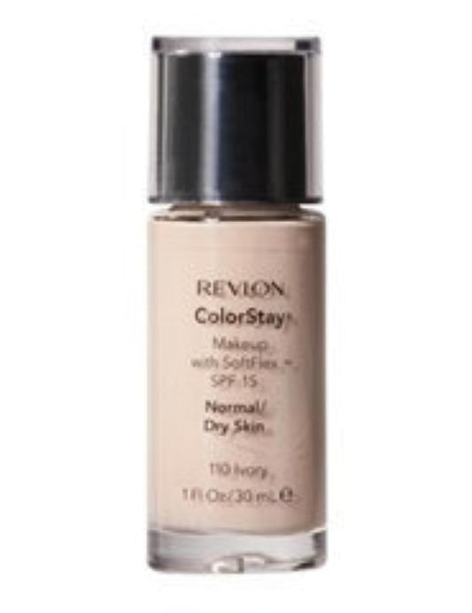 Revlon Colorstay Makeup with SoftFlex, Normal/Dry Skin SPF 15, Ivory [110] 1 oz Beauty & Personal Care REVLON