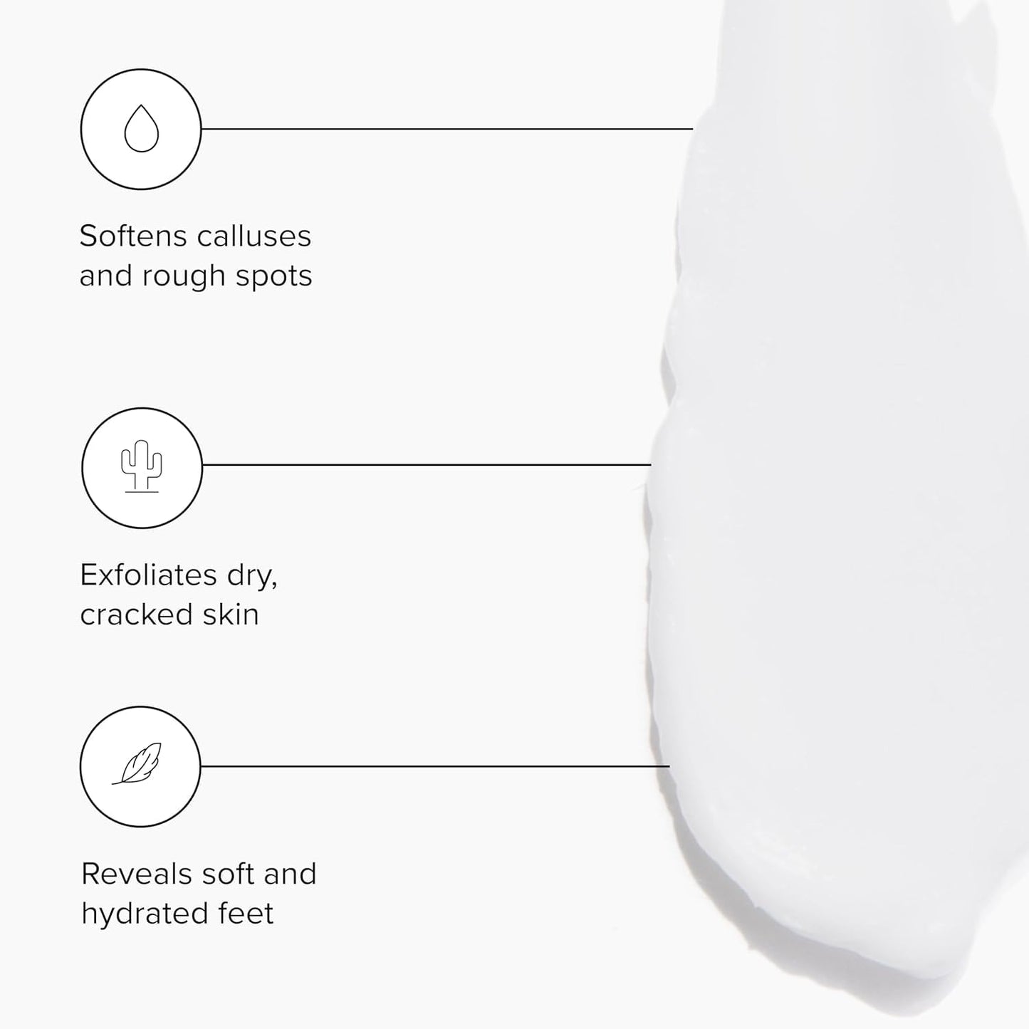 DRMTLGY Concentrated Foot Cream for Dry Cracked Heels - Heel Cream & Foot Lotion for Dry Cracked Feet -Dry Feet Treatment for Women & Men Beauty & Personal Care DRMTLGY