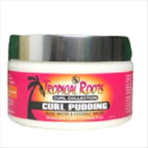 Tropical Roots Curl Pudding with Rose Water and Coconut Water Beauty & Personal Care Tropical Roots